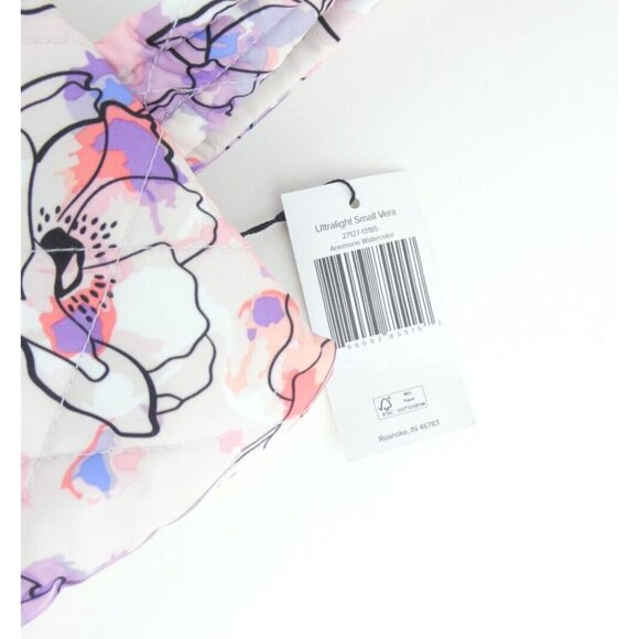 Vera Bradley Anemone Watercolor Ultralight Small Vera Tote NWT - Picture 4 of 4